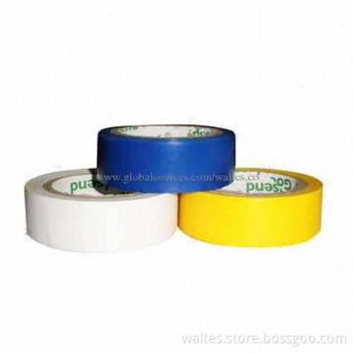 2" Wide PVC Tape, White and Black Colors
